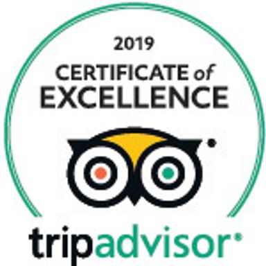 TripAdvisor : Certificat d'excellence.