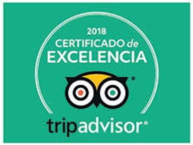 TripAdvisor : Certificat d'excellence.