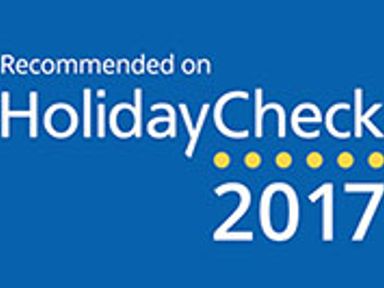 HolidayCheck: Recommended on HolidayCheck