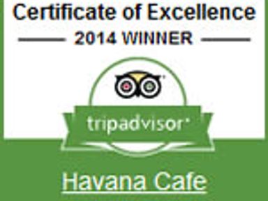 TripAdvisor: Certificate of Excellence
