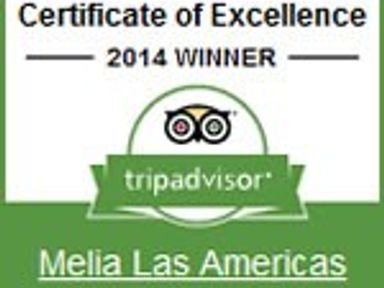 TripAdvisor: Certificate of Excellence.