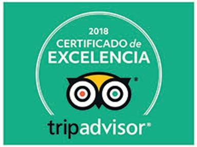 TripAdvisor : Certificat d'excellence.