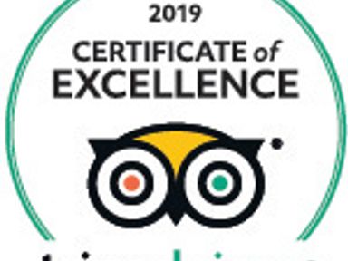 TripAdvisor: Certificado por la Excelencia.