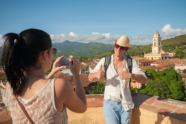 Trinidad old city panoramic view, Sancti Spíritus