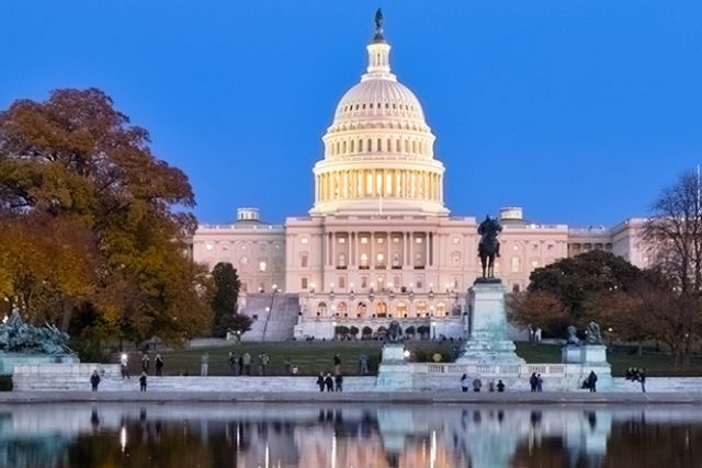 The Capitol building panoramic view, WASHINGTON D.C., Washington state, United States of America.