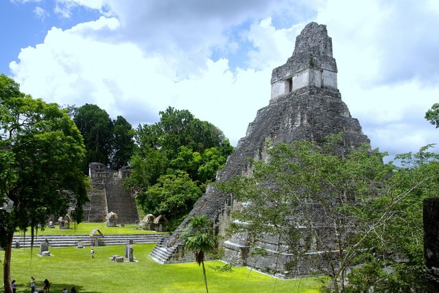 Tikal ruins, an ancient Mayan archaeological site, Guatemala