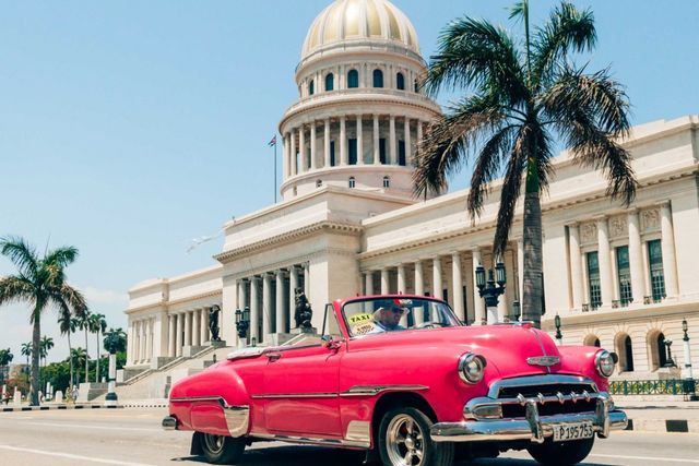 The Capitol of Havana panoramic view, Old Havana, Havana, Cuba.