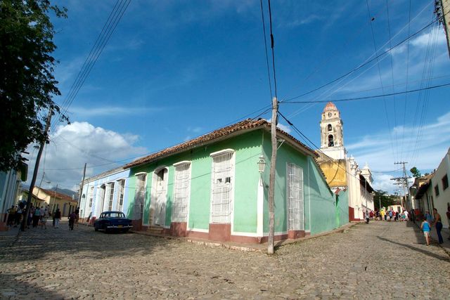 Trinidad old city panoramic view, Sancti Spíritus