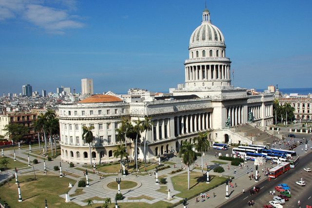 The Capitol and Old Havana panoramic view, Havana city