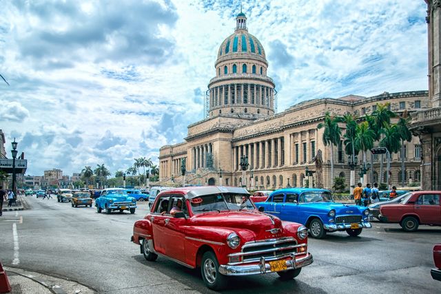 The Capitol of Havana panoramic view, Havana city