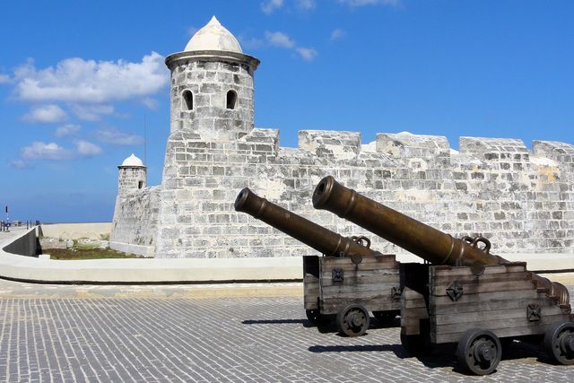 La Punta Castle panoramic view, Old Havana, Havana, Cuba.