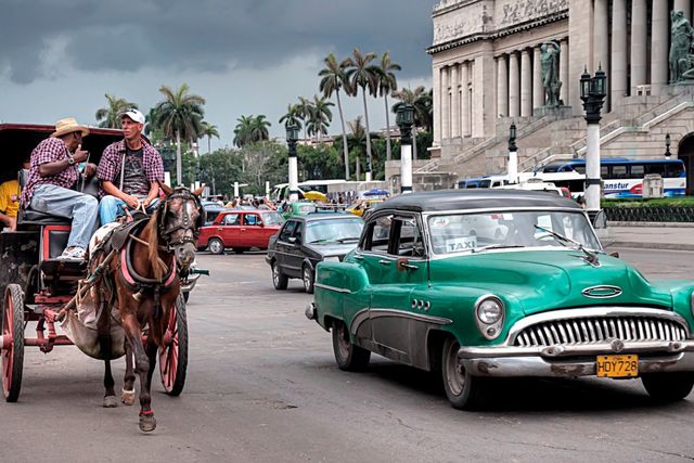 The Capitol of Havana panoramic view, Havana city