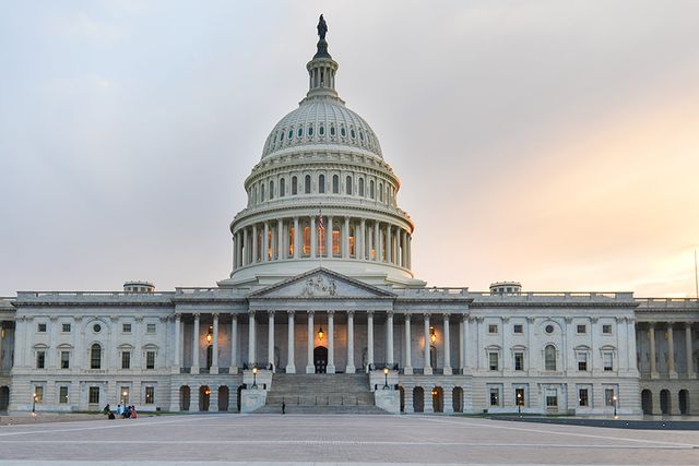 The Capitol building panoramic view, WASHINGTON D.C., Washington state, United States of America.