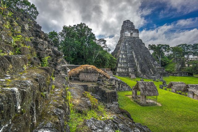 Tikal ruins, an ancient Mayan archaeological site, Guatemala