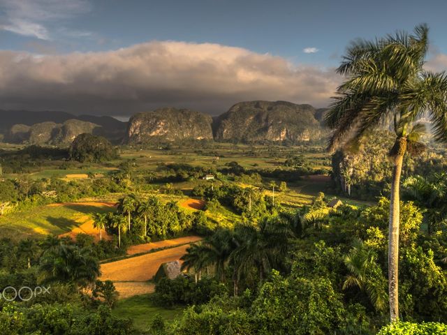 The Viñales valley panoramic view, Viñales, Pinar del Río, Cuba.