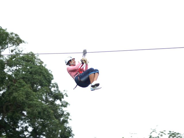 Canopy tour at Las Terrazas community