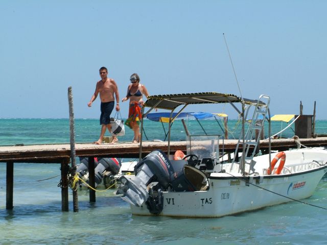 Santa Lucía beach and Marlin marina panoramic view, Camagüey