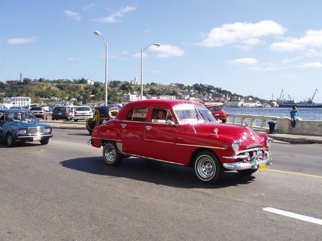 American classic cars in Havana city