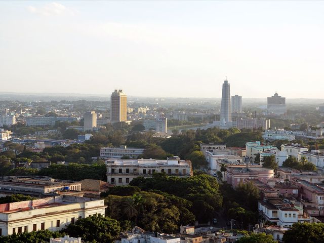 Havana city panoramic view