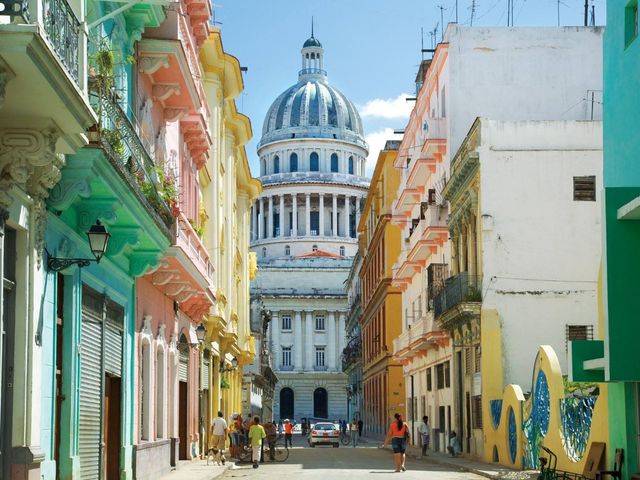 Old Havana panoramic view, Havana, Cuba.