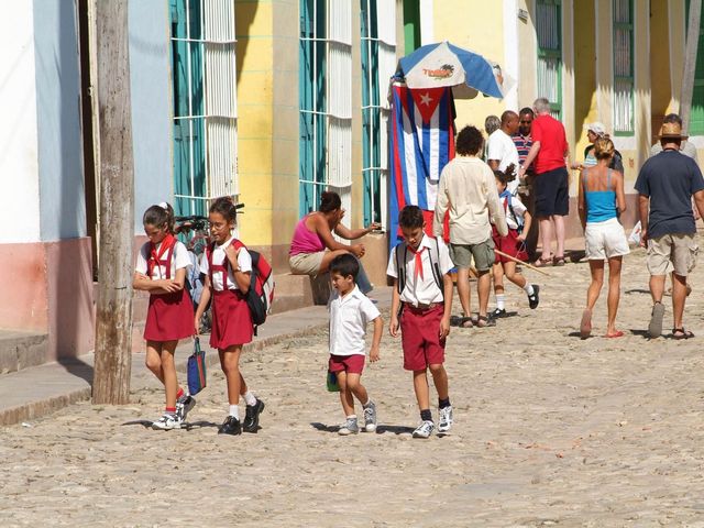Trinidad old city panoramic view, Sancti Spíritus