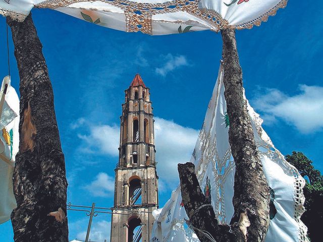 Manaca Iznaga tower (Sugar Mills Valley) panoramic view, Trinidad