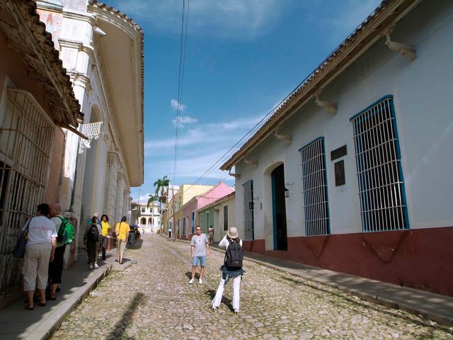 Trinidad old city panoramic view, Sancti Spíritus