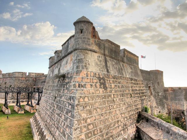 San Pedro de la Roca Fortress panoramic view, Santiago de Cuba, Cuba.