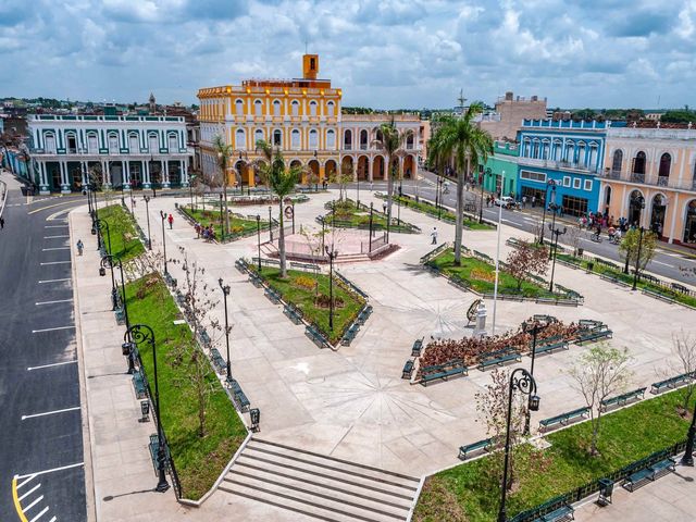 Sancti Spíritus city panoramic view, Sancti Spíritus, Cuba.