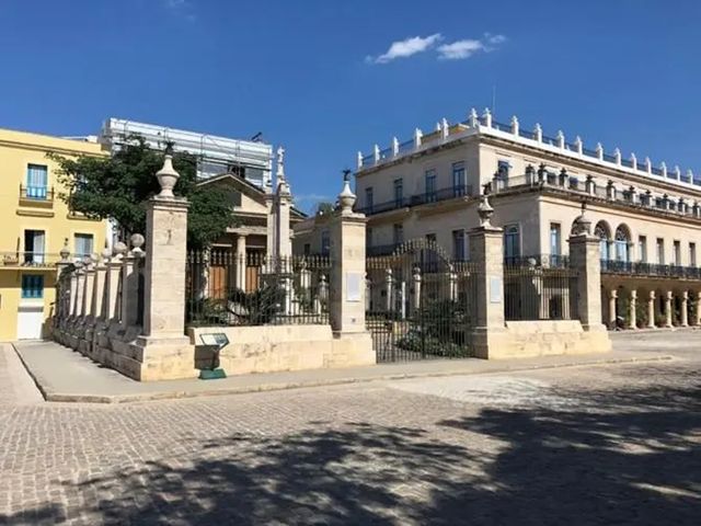 El Templete panoramic view, Old Havana, Havana, Cuba.