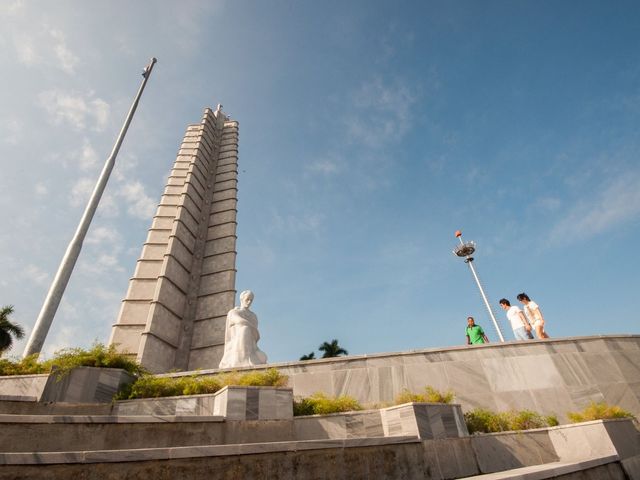The José Martí Revolution Square panoramic view, Vedado, Havana, Cuba.
