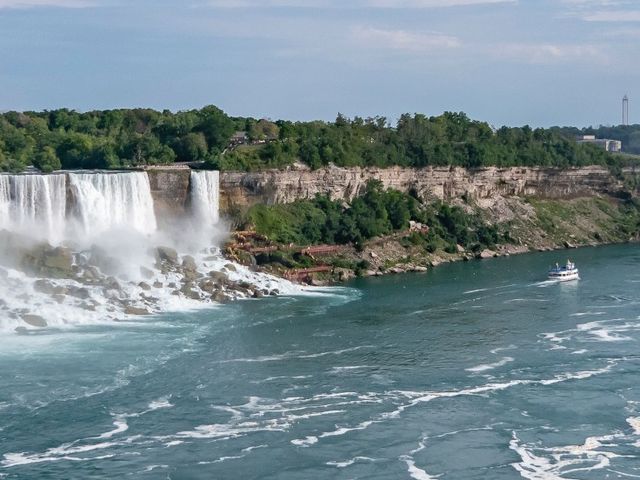 The Niagara Falls panoramic view, NIAGARA FALLS, Ontario province, Canada.