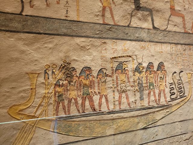 The Valley of the Kings, Luxor, Egypt.