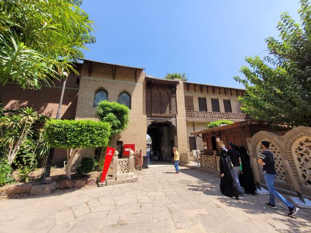 Palace of Prince Mohamed Ali panoramic view, Cairo, Egypt.