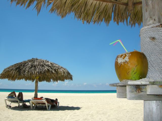 Varadero beach panoramic view, Matanzas, Cuba. MOTORCYCLE TOUR FROM HAVANA TO PLAYAS DEL ESTE & VARADERO.
