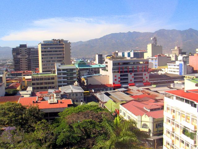 San José city panoramic view, Costa Rica