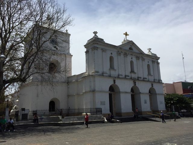 Church of Heredia panoramic view, Costa Rica