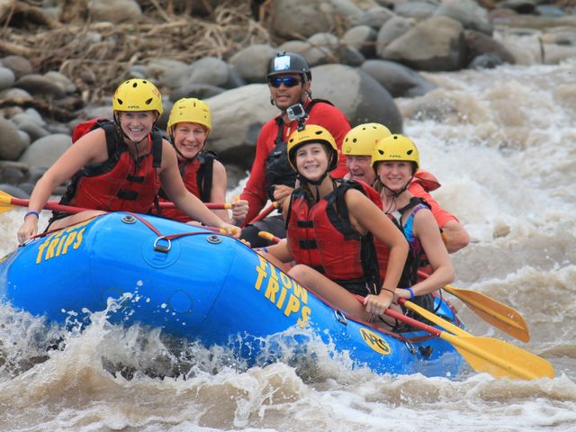 Rafting tour at La Fortuna de San Carlos, Costa Rica