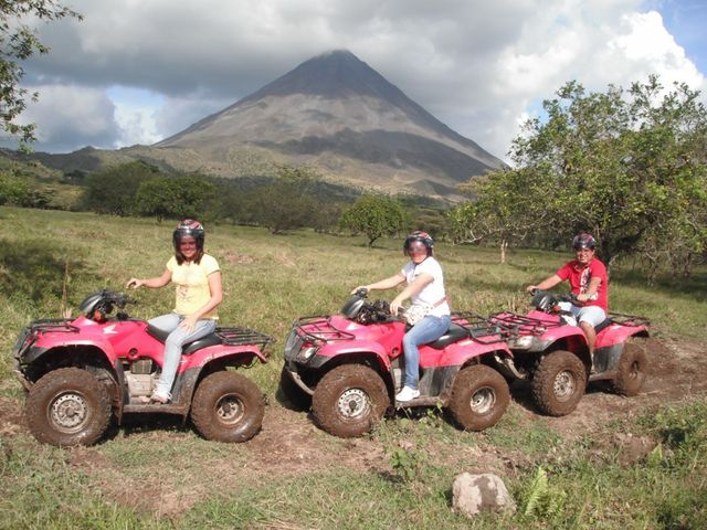 ATV's adventure tour at La Fortuna de San Carlos, Costa Rica