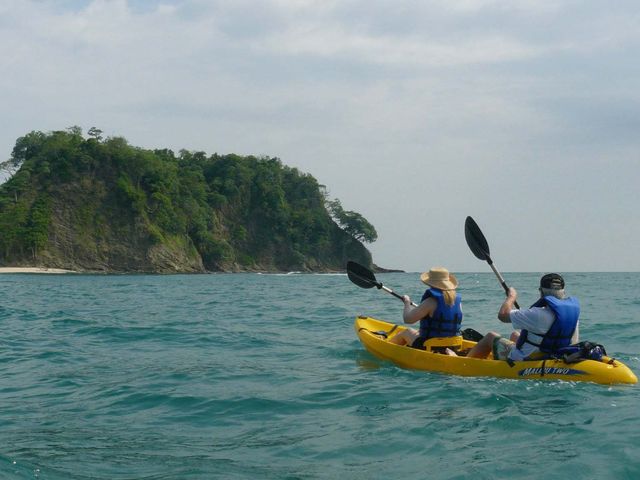 Kayaking tour at Sámara beach, Costa Rica