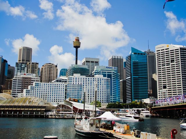 Sydney city panoramic view, Sydney, Australia.