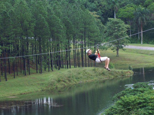 Canopy tour at Las Terrazas community