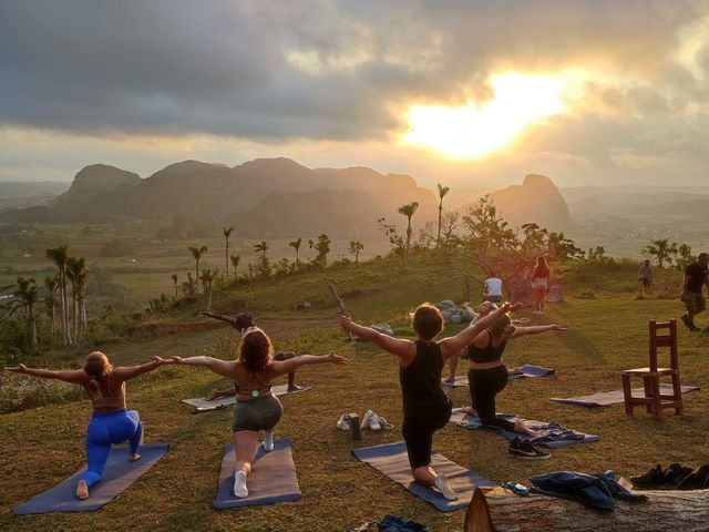 YOGA RETREAT IN CUBA Private Circuit, Viñales, Pinar del Río, Cuba.