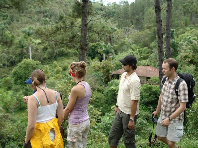 Codina Natural Park panoramic view, Topes de Collantes, Sanctí Spíritus, Cuba.