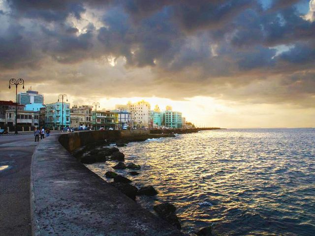 Havana city and the Malecon panoramic view, Havana city