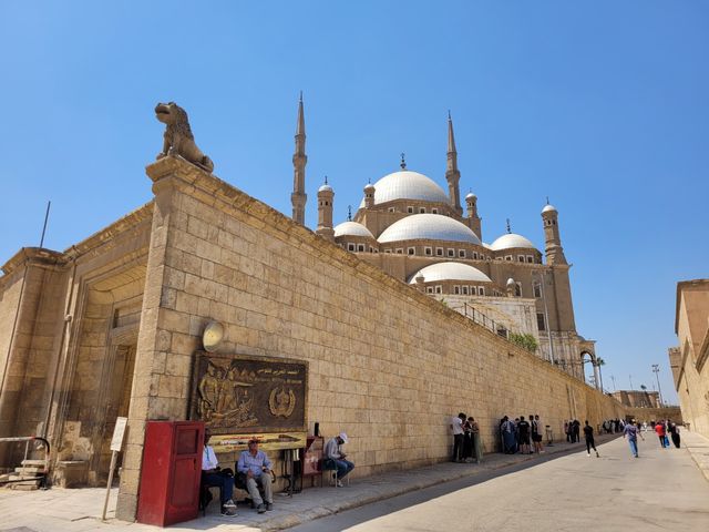 The Alabaster Mosque (Mosque of Muhammad Ali), panoramic view, Cairo, Egypt.