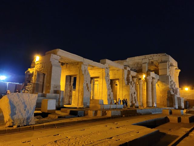Kom Ombo Temple panoramic view, Egypt.
