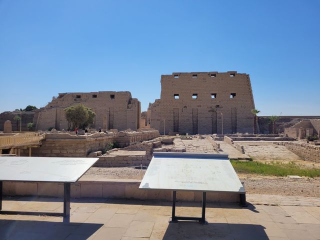 The Temples of Karnah panoramic view, Luxor, Egypt.