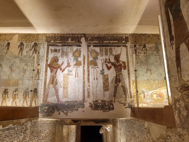 The Valley of the Kings, Luxor, Egypt.