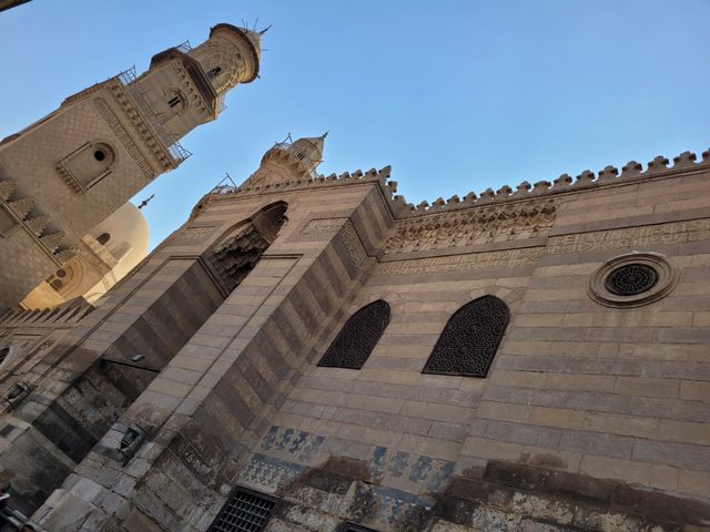 The Coptic Quarter panoramic view, Cairo, Egypt.